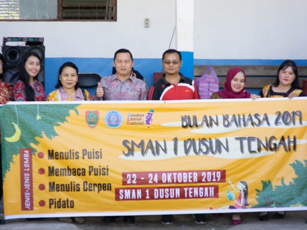 Peringatan Bulan Bahasa SMAN 1 Dusun Tengah Tahun 2019